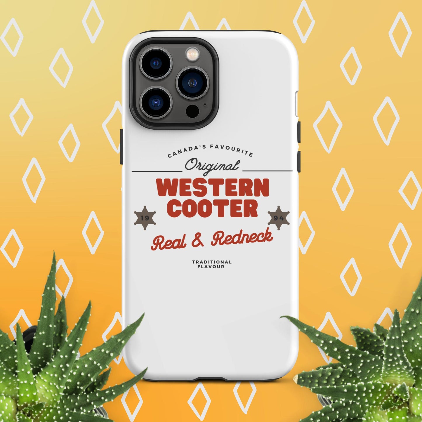 TOUGH Western Cooter Iphone cases