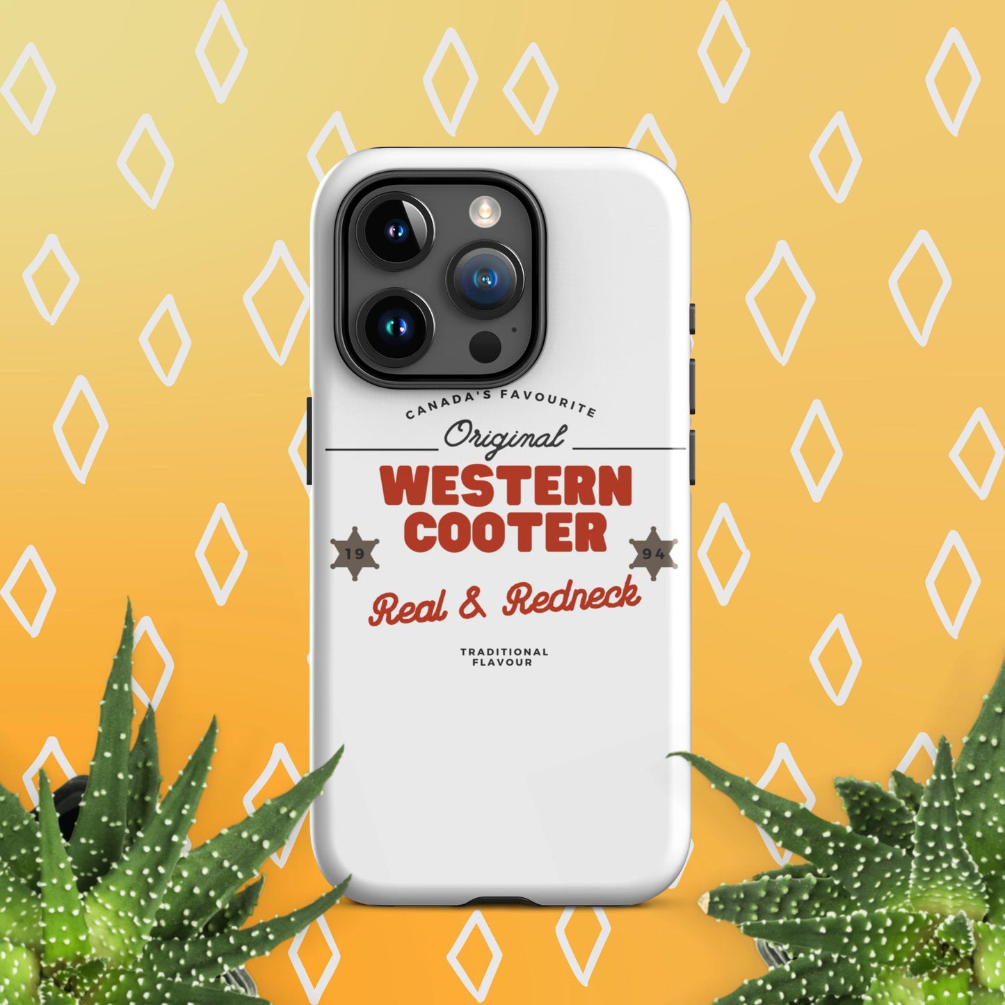 TOUGH Western Cooter Iphone cases