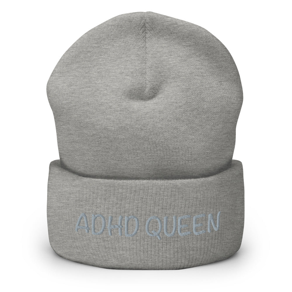 Cuffed ADHD QUEEN Beanie